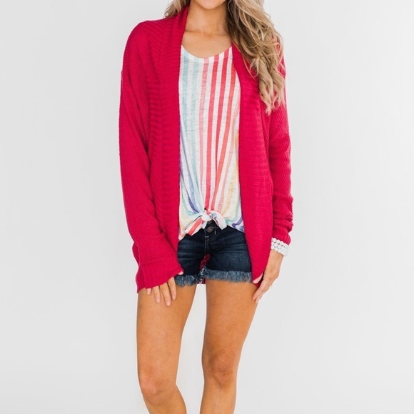 Walking on Sunshine Tie Tank Top - Rainbow Stripe - Picture 5 of 9